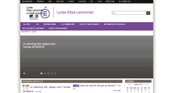 Desktop Screenshot of lemonnier-lyc.spip.ac-rouen.fr