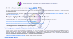 Desktop Screenshot of lcs.ac-rouen.fr