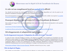 Tablet Screenshot of lcs.ac-rouen.fr