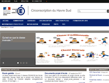 Tablet Screenshot of havresud.spip.ac-rouen.fr