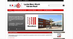 Desktop Screenshot of lycee-marc-bloch.spip.ac-rouen.fr
