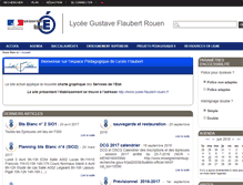 Tablet Screenshot of flaubert-lyc.spip.ac-rouen.fr