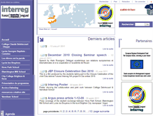 Tablet Screenshot of interreg.spip.ac-rouen.fr