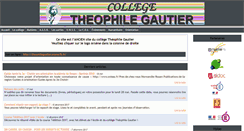 Desktop Screenshot of gautier-col.spip.ac-rouen.fr