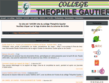 Tablet Screenshot of gautier-col.spip.ac-rouen.fr