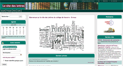 Desktop Screenshot of navarre-lettres.spip.ac-rouen.fr