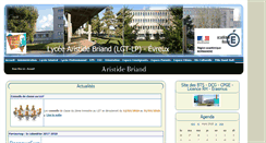 Desktop Screenshot of briand-lyc.spip.ac-rouen.fr