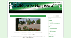 Desktop Screenshot of lehameau-col.spip.ac-rouen.fr