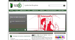 Desktop Screenshot of bruyeres-lyc.spip.ac-rouen.fr