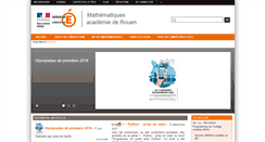Desktop Screenshot of maths.spip.ac-rouen.fr