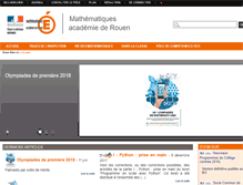 Tablet Screenshot of maths.spip.ac-rouen.fr