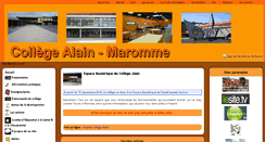 Desktop Screenshot of alain-col.spip.ac-rouen.fr