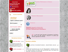 Tablet Screenshot of maupassant-lyc.spip.ac-rouen.fr