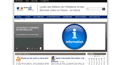 Desktop Screenshot of lecesne-lyc.spip.ac-rouen.fr