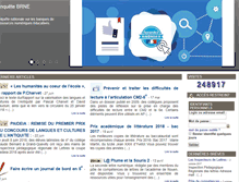 Tablet Screenshot of lettres.spip.ac-rouen.fr
